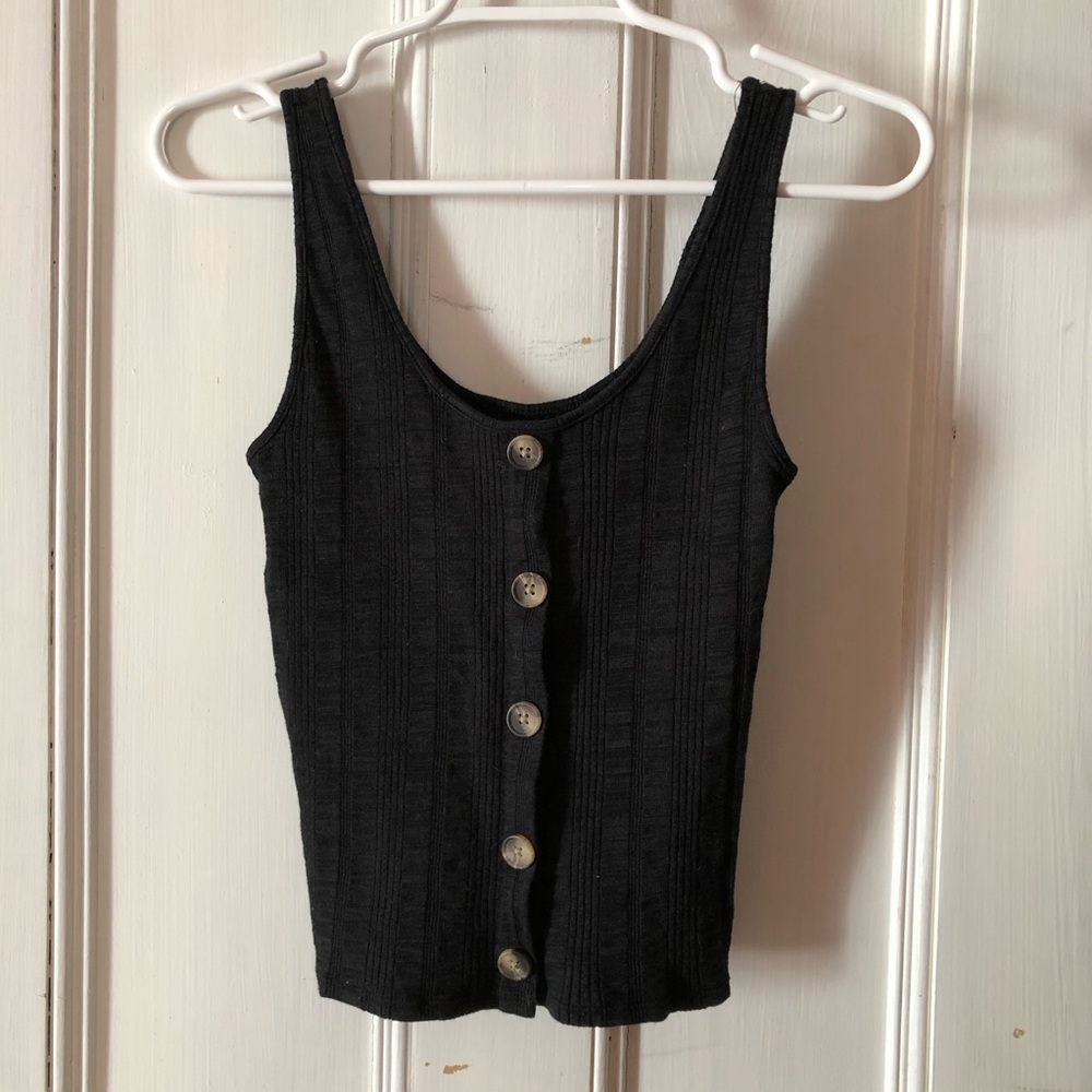 American Eagle Button Tank